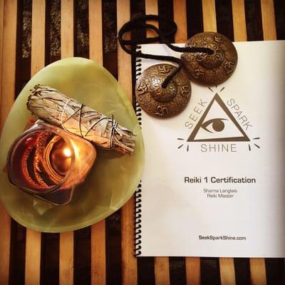 Preparation for Reiki 1 Certification in Phoenix, AZ.