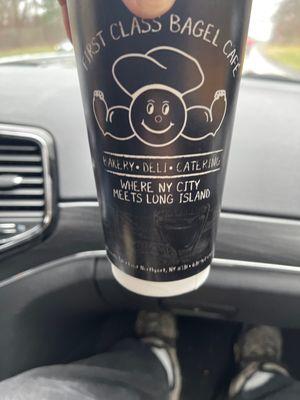 My hot Coffee on the Go