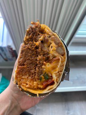 Beef Atomic Burrito