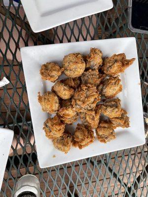 Fried mushrooms