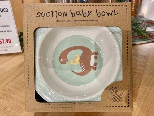 Suction baby bowl