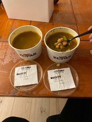 Apparently when they don't have your soup they give you whatever they want.