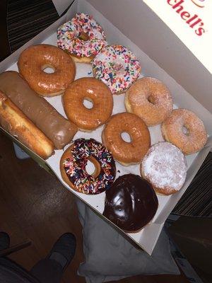 Dozen donuts