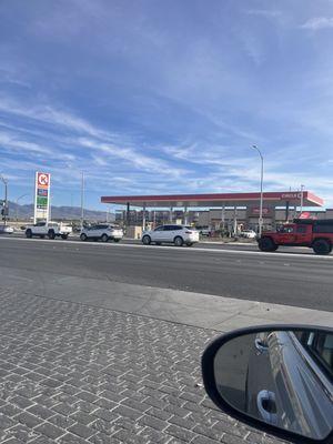 Circle K on Cactus and Dean Martin... as pictured from the superior corner store, Terrible's across the street.