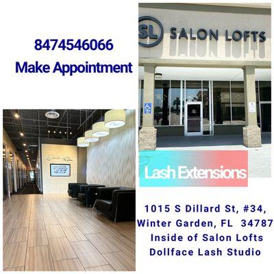 Dollface lash Studio new opening now