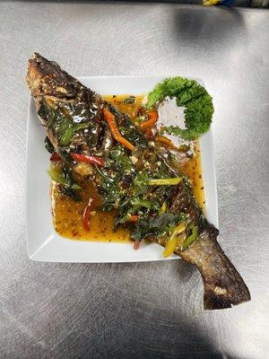 Special Fish with Chili & Garlic sauce