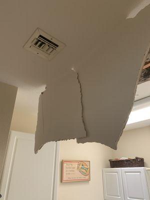 Vent guy fell through