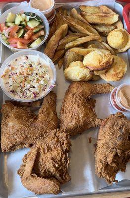 Bucket o' bird family meal