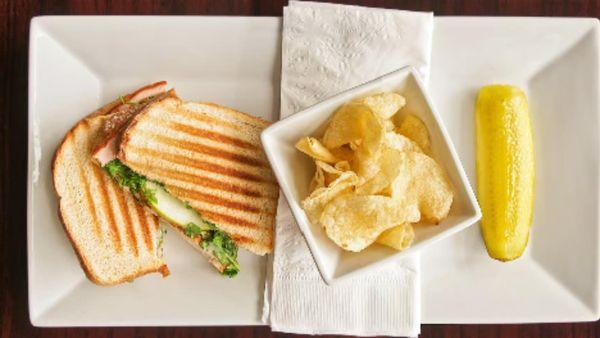 Turkey, Brie and Apple Panini