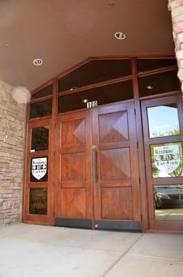 The Wesbrooks Law Firm, PLLC front office doors