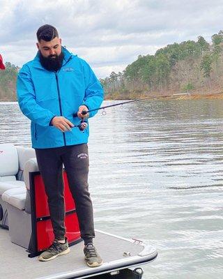 Fishing on Broken Bow Lake