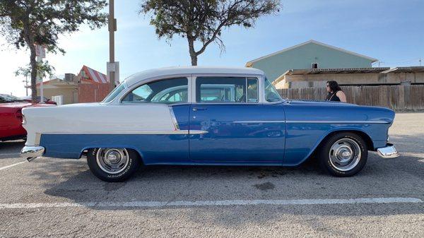 Classic car at the Friday night show.