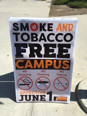 Smoke free!!