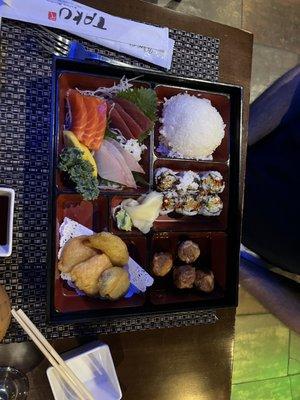 Sashimi Bento Box