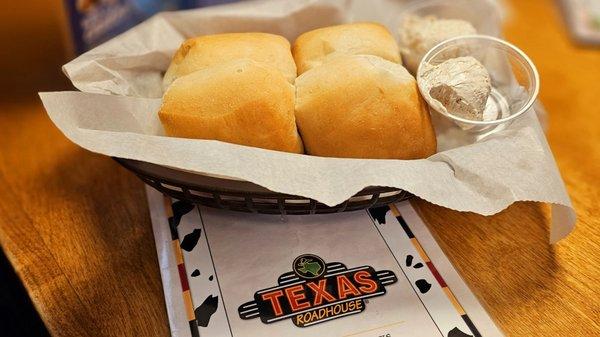 TR Rolls and Honey Cinnamon Butter