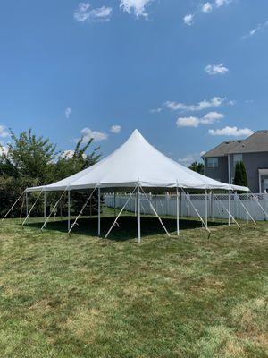 30x30 Pole Tent