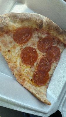 Pepperoni Pizza Slice (sorry 6 peps, not 5)