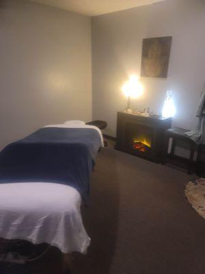 Our massage room,