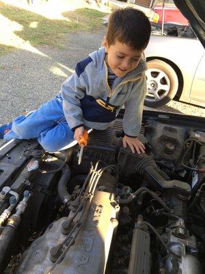 The next generation of mechanics. Our future.