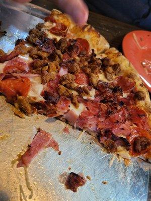 Meat pizza