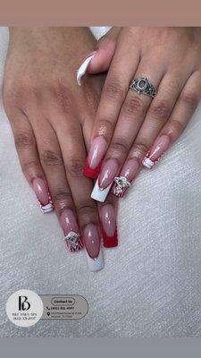 nails by snow