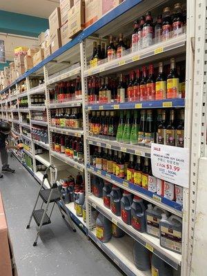 Sauce aisle