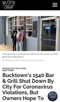 This is NOT how responsible human beings and good bar owners do things.