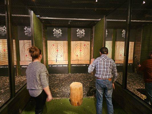 Kick Axe Throwing