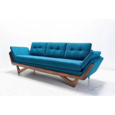 Mid century pearsall style sofa .Choose fabric / color