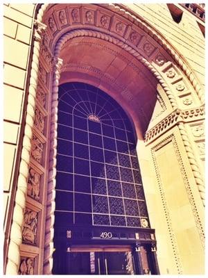 Entrance to 490 Post medical building