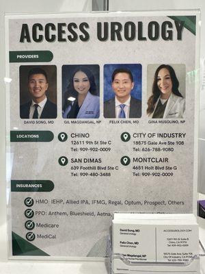 Access urology