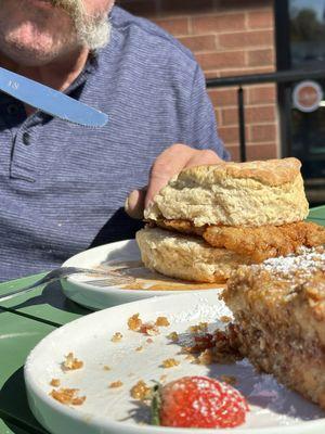 PBJ and Chix/Biscuit.