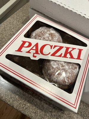 Chocolate paczki