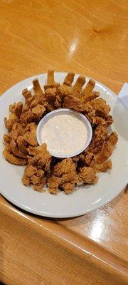 The blooming onion