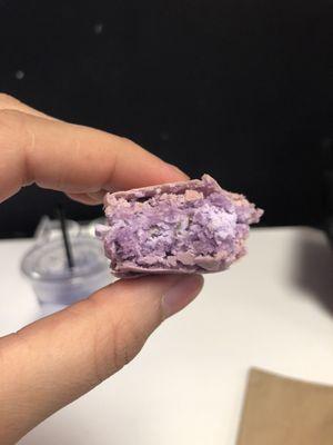 lavender honey macaroon