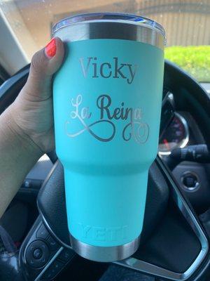 Customized water cup