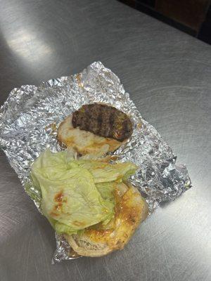 Nasty hamburger