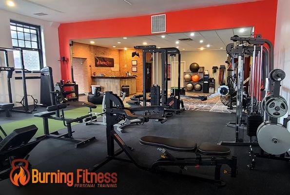 Burning Fitness Personal Training Gym at 1048 Niagara - Interior