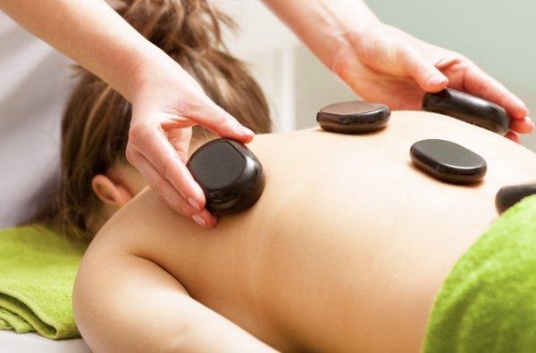 Hot stone therapy