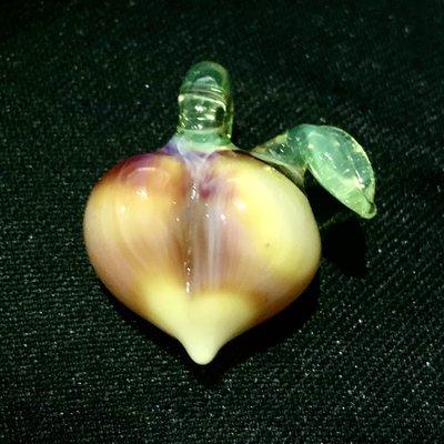 Bought my Wife a Gnarla Carla glass peach pendant.