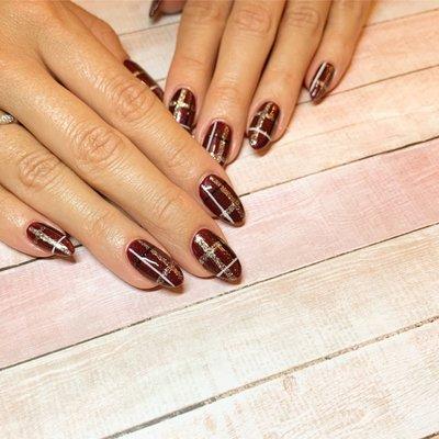 Japanese gel nail art