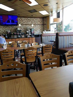 love this place and its NEW look. If you've never been here,  you need to visit. Bagels and breakfast are great!