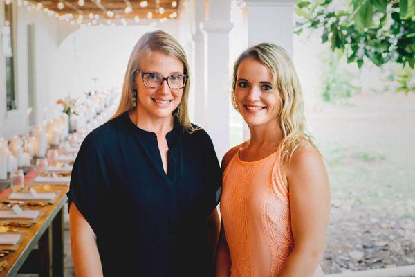 Sonia (owner) and Annastasia (manager) at Ashford Acres Inn