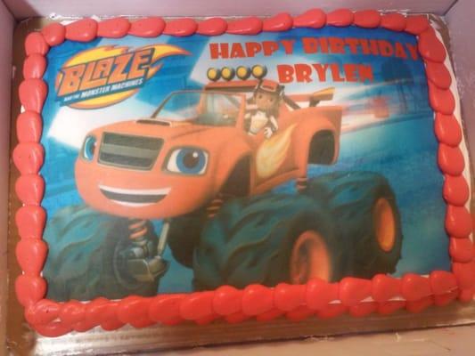 Brylen's birthday cake