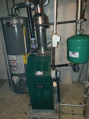 Water heater and Thermoflo Boiler Installation