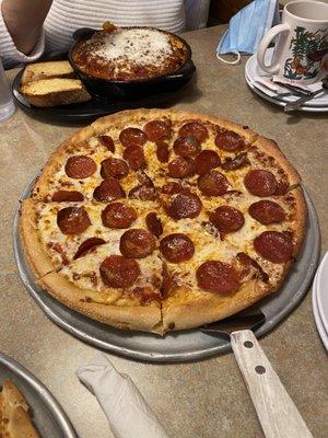 Pepperoni pizza