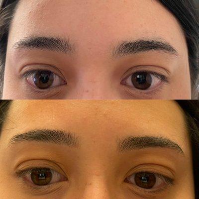 Brow threading