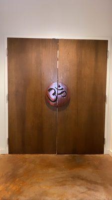 Door into Yoga Studio