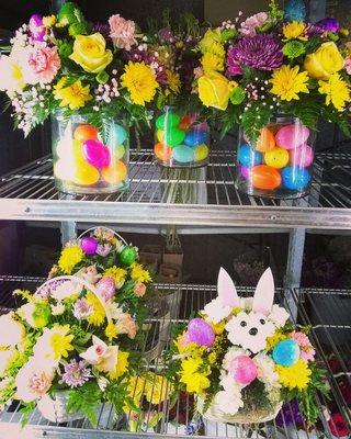 Stop by Absolutely Beautiful Flowers & check out what we have ready for #easterbunny ! #springflowers www.absolutelybeautiful.us