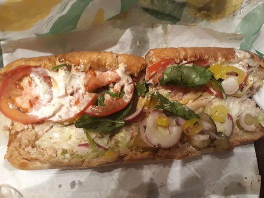 My Sub that I was given (Wheres the Tuna?)